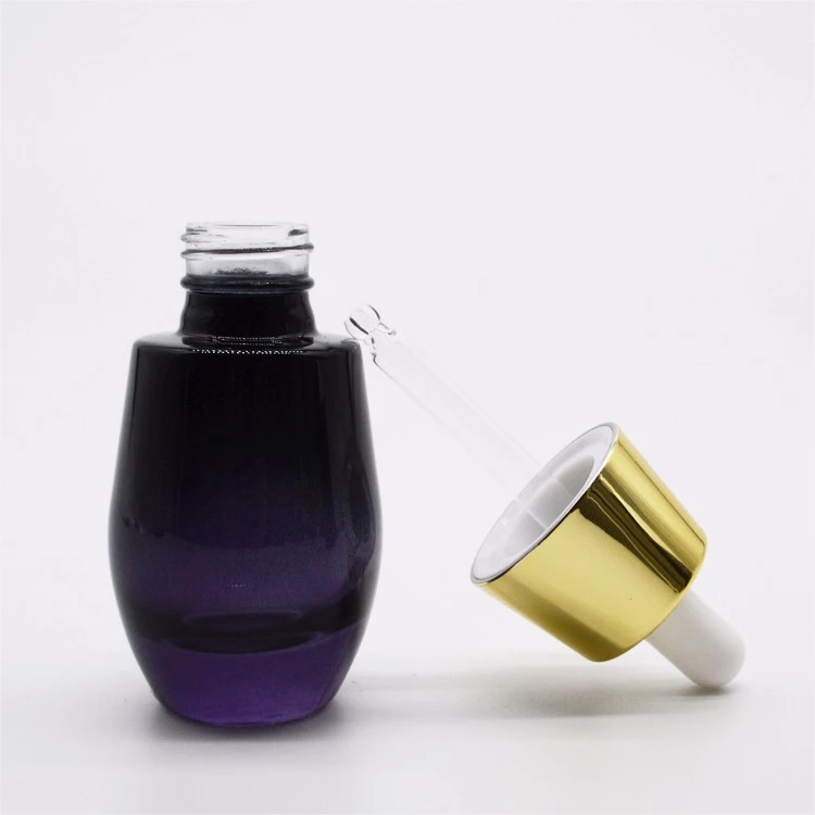 Purple Cosmetic Bottle
