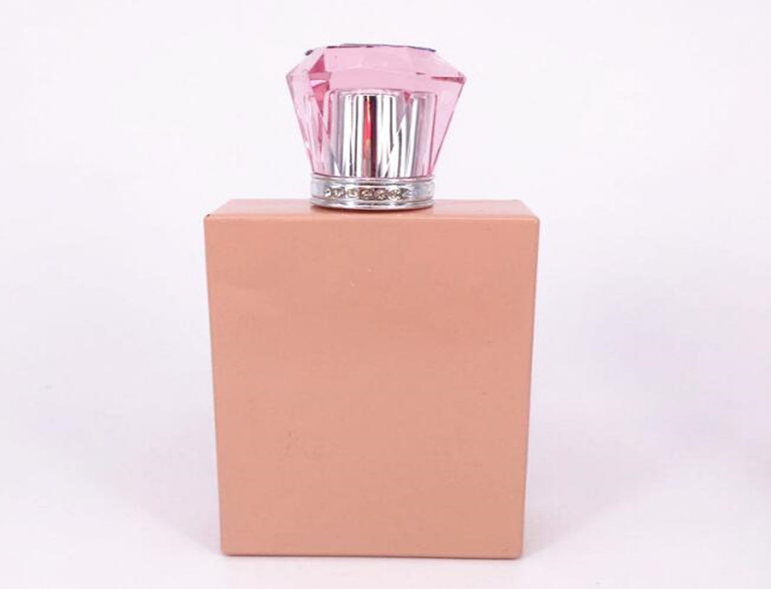 Pink Glass Perfume Bottle