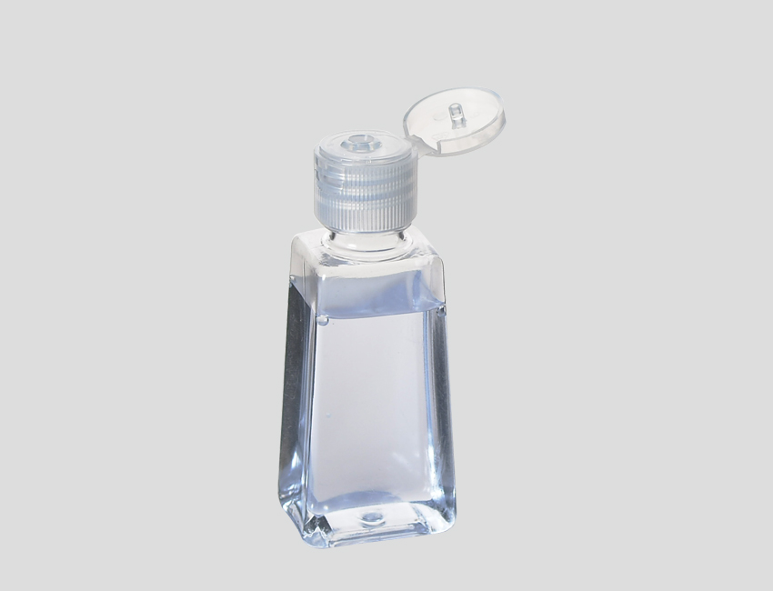 Clear Fliptop Bottles for Sanitizer