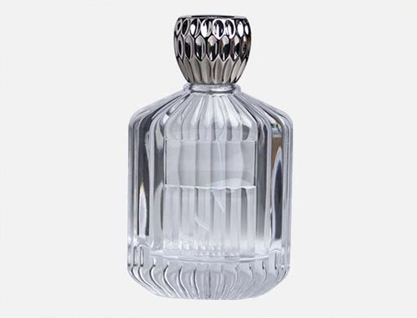 Stripe Glass Perfume Bottles