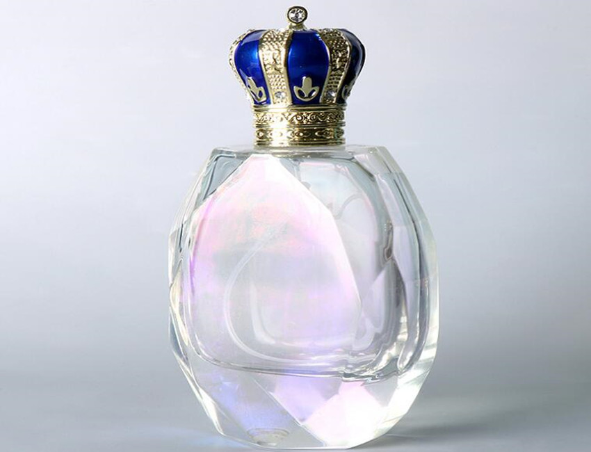 Crown Glass Perfume Bottles