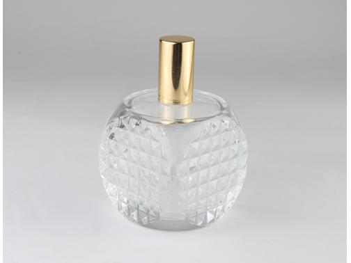 Round Perfume Glass Bottle