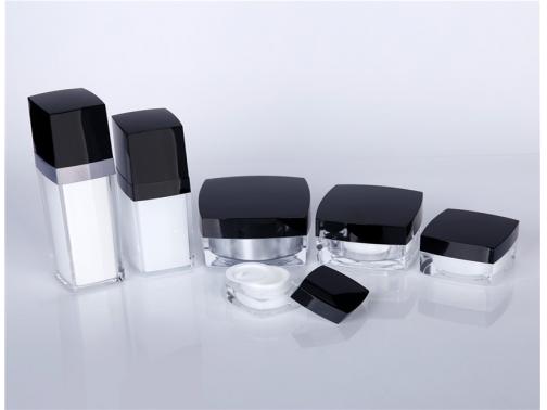 Square Acrylic Cosmetic Jar